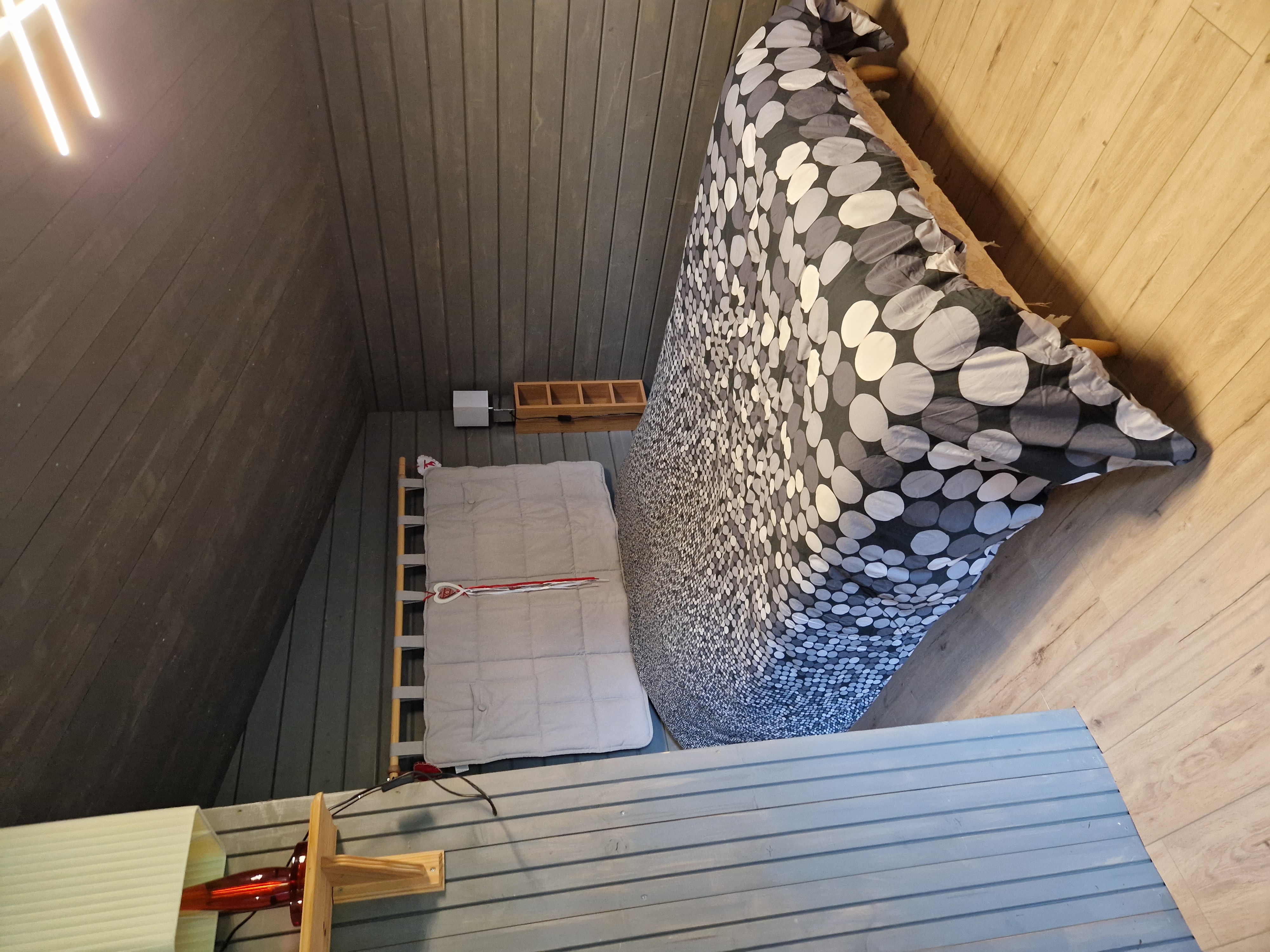 Chambre du chalet vue alternative