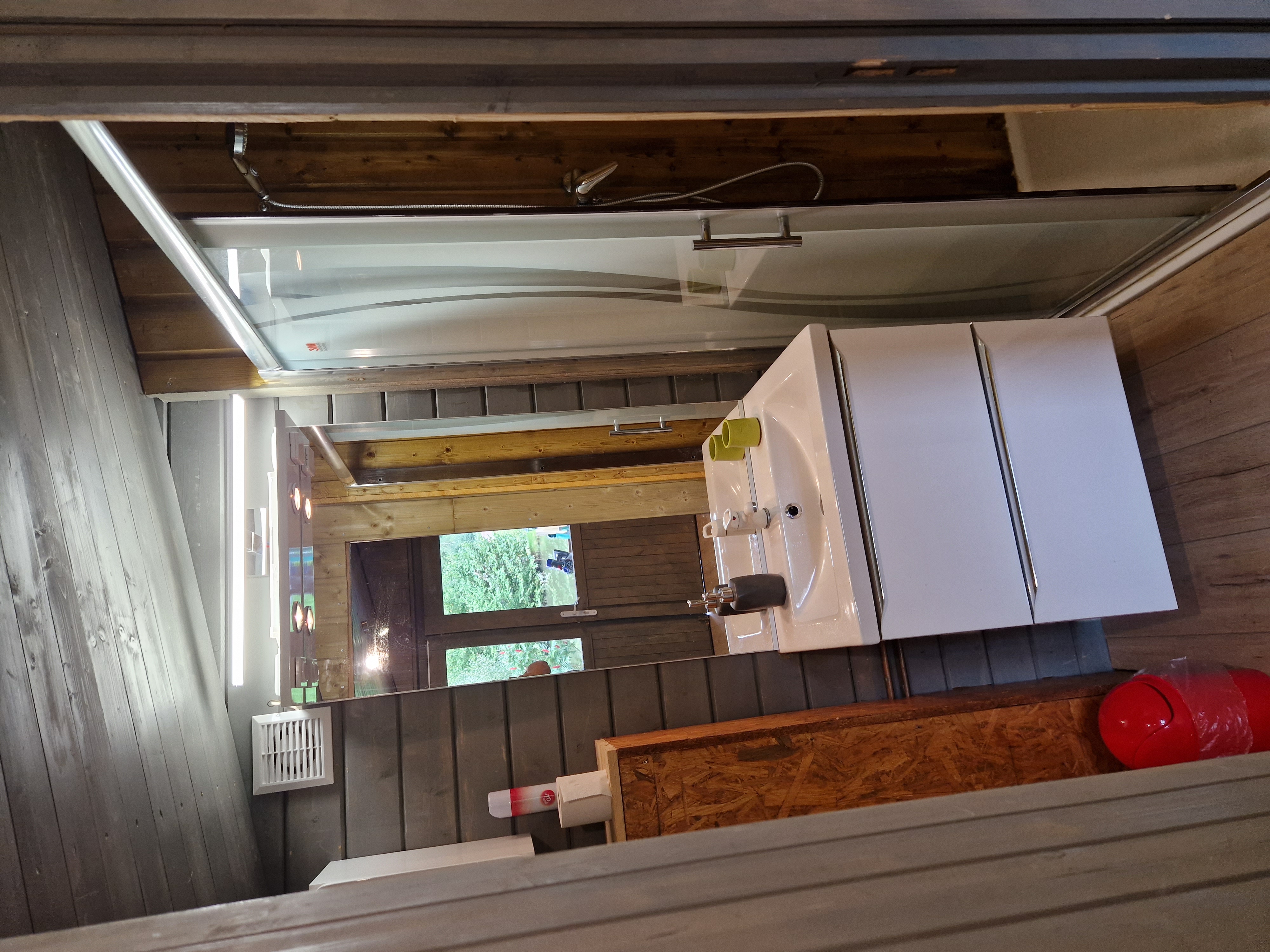 Salle de bain du chalet